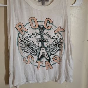 Rock star graphic tank